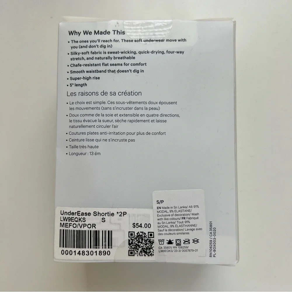 lululemon athletica new box